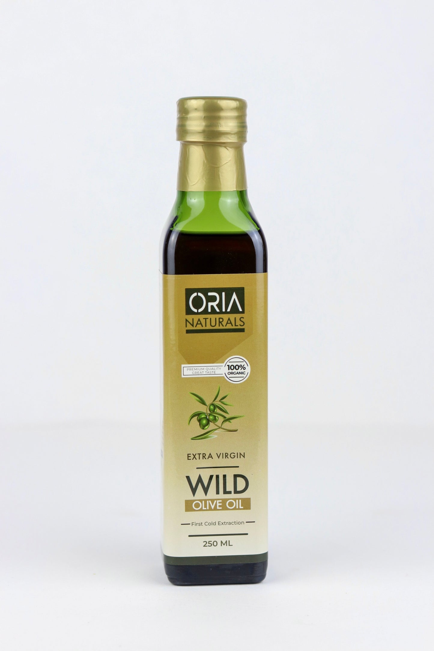 ORIA Natural Waziristan Wild Olive Oil – 250ml | Cold-Extracted