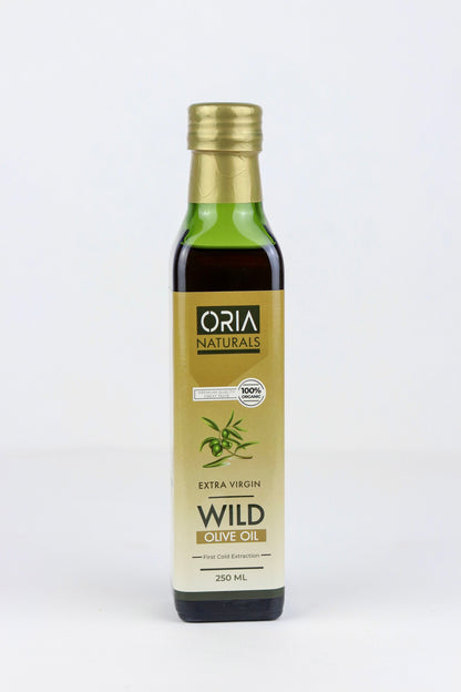 ORIA Natural Waziristan Wild Olive Oil – 250ml | Cold-Extracted