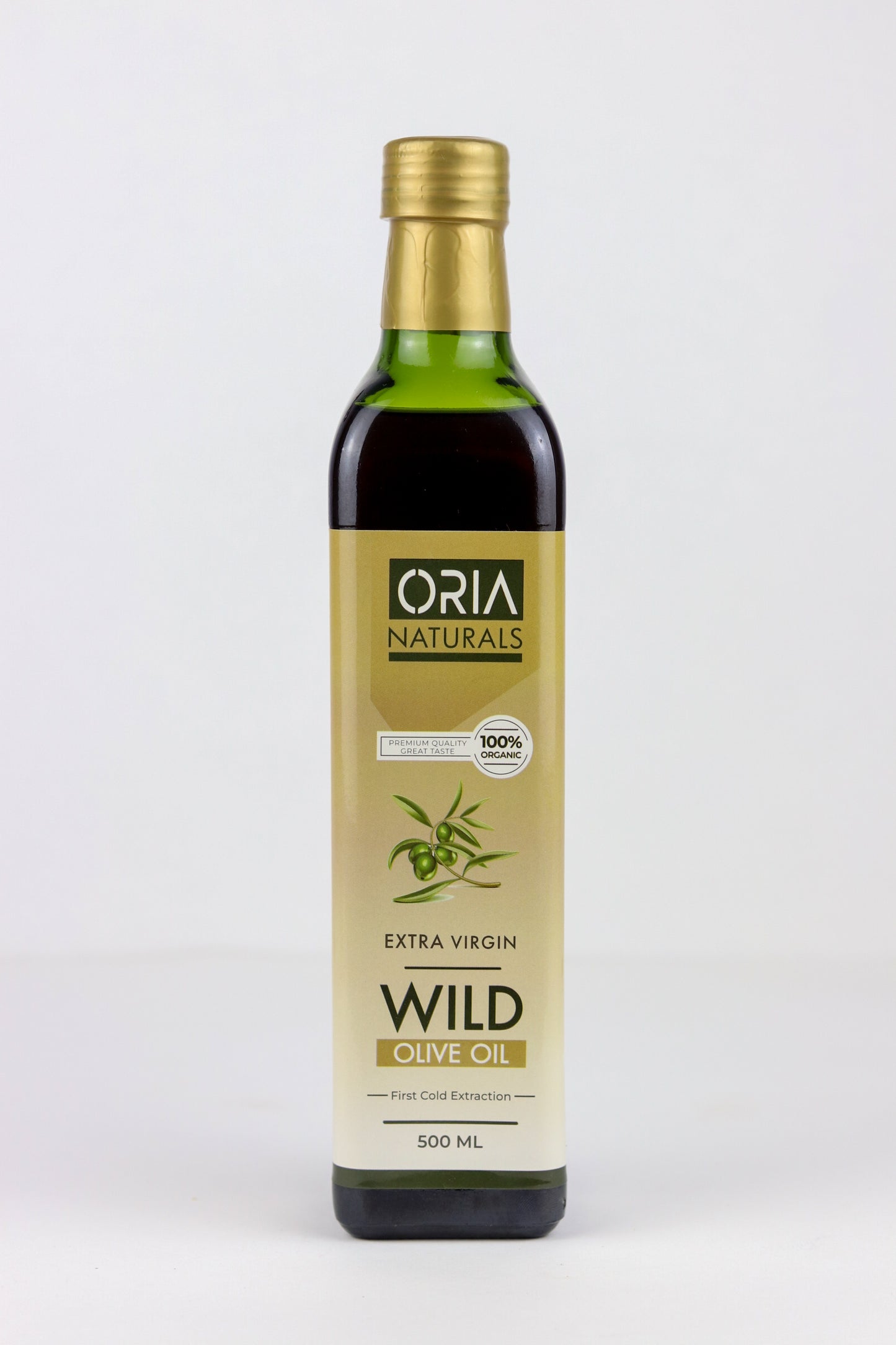 ORIA Natural Waziristan Wild Olive Oil – 500ml | Cold-Extracted