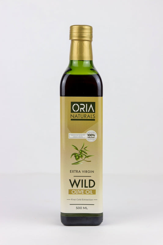 ORIA Natural Waziristan Wild Olive Oil – 500ml | Cold-Extracted